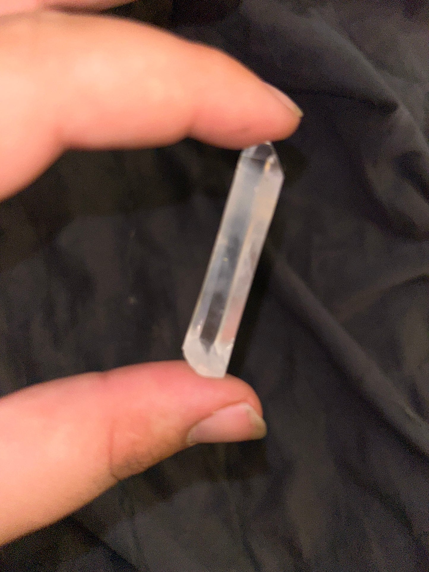 Clear quartz crystal clear