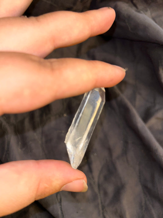 Clear quartz crystal clear